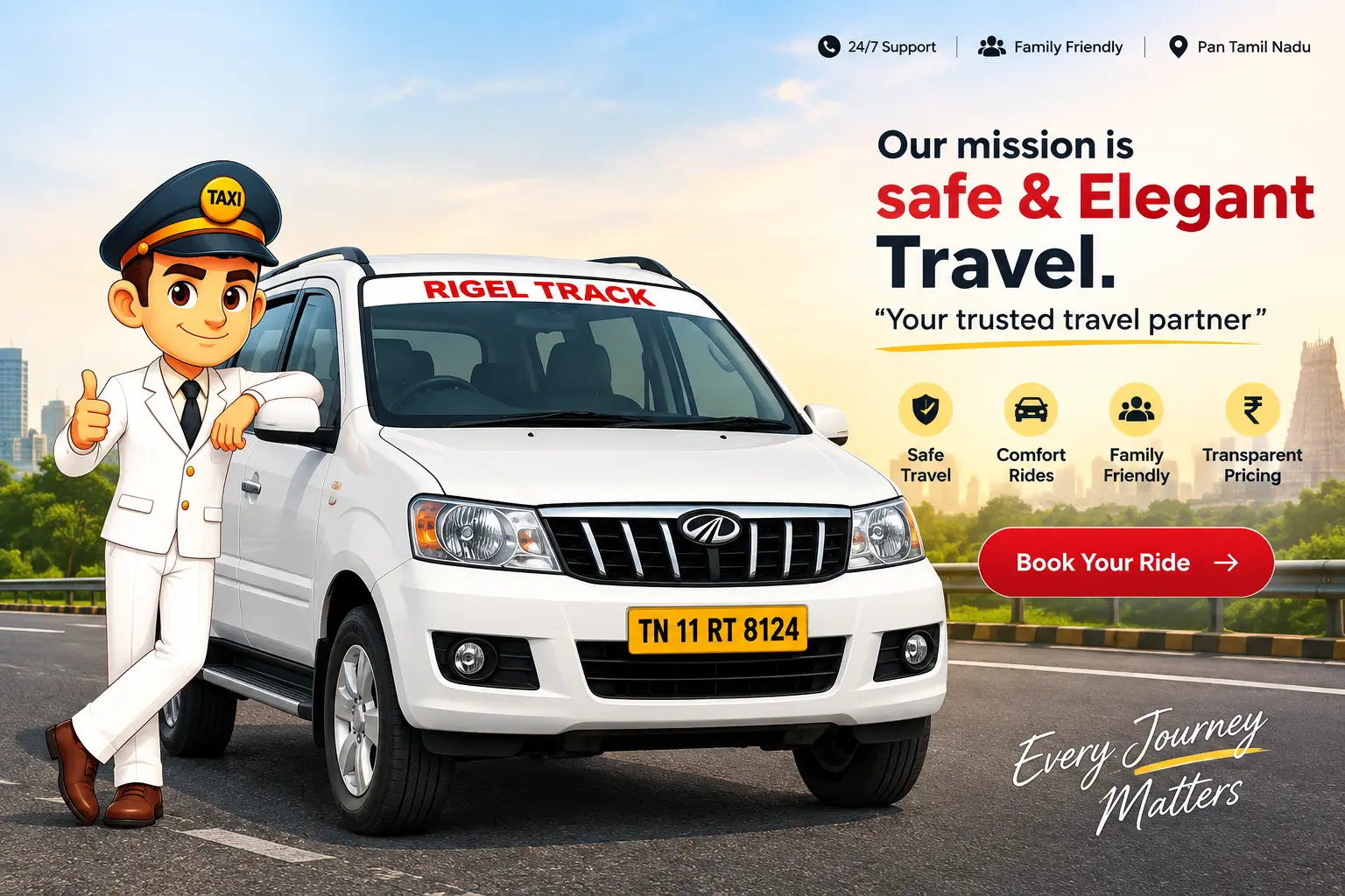 Rigel Track Call Taxi